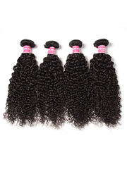 Undetectable 5x5 HD Lace Closure With 4 Bundles Curly Hair