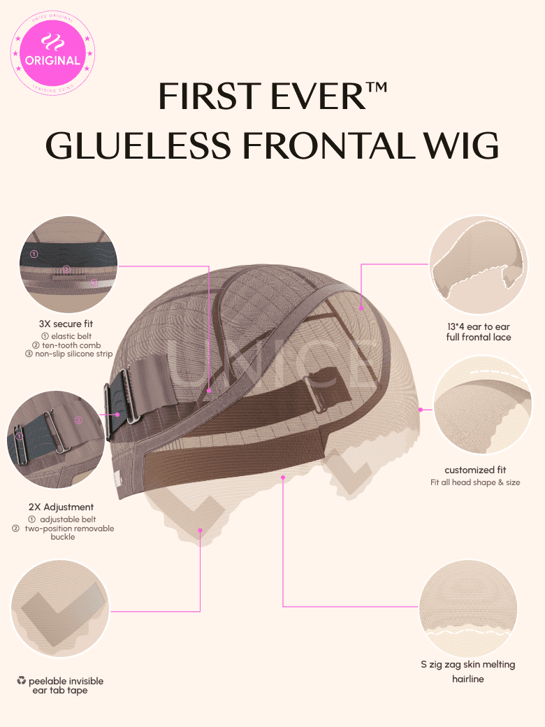 First Ever Glueless 13x4 Lace Frontal Body Wave Wig With Pre Cut Lace And Invisible Knots