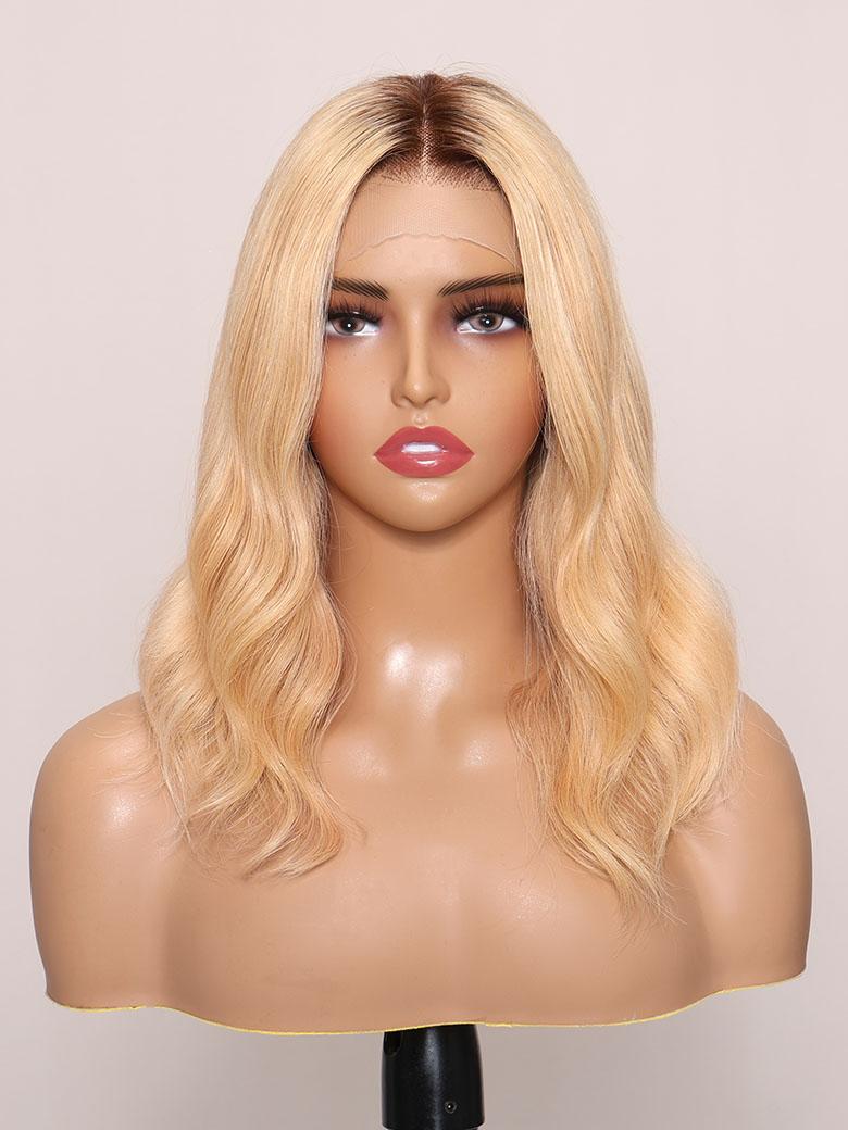 ANDIE-10" LACE FRONT BODY WAVE HUMAN HAIR WIG