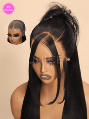 First Ever Glueless 13x4 Lace Frontal Body Wave Wig With Pre Cut Lace And Invisible Knots