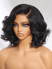 Bye-Bye Knots Wig 7x5&13x4 Lace Loose Wave Side Part Bob Wig 150% Density