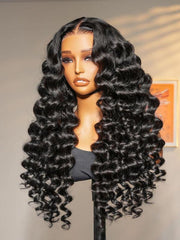 13x4 Lace Frontal Burgundy Loose Wave Pre-Everything Wig