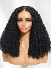 Bye-Bye Knots 7x5 Lace Water Wave Wig With Twist Out Ends