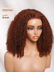 7x5 Bye-Bye Slip? Lace Natural Black Side Part Blowout Bob Wig with Soft Curled Ends
