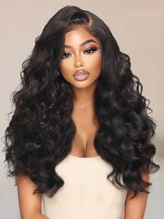 Bye-Bye Knots? 7x5 Lace Body Wave Wig With Side-Swept Bangs