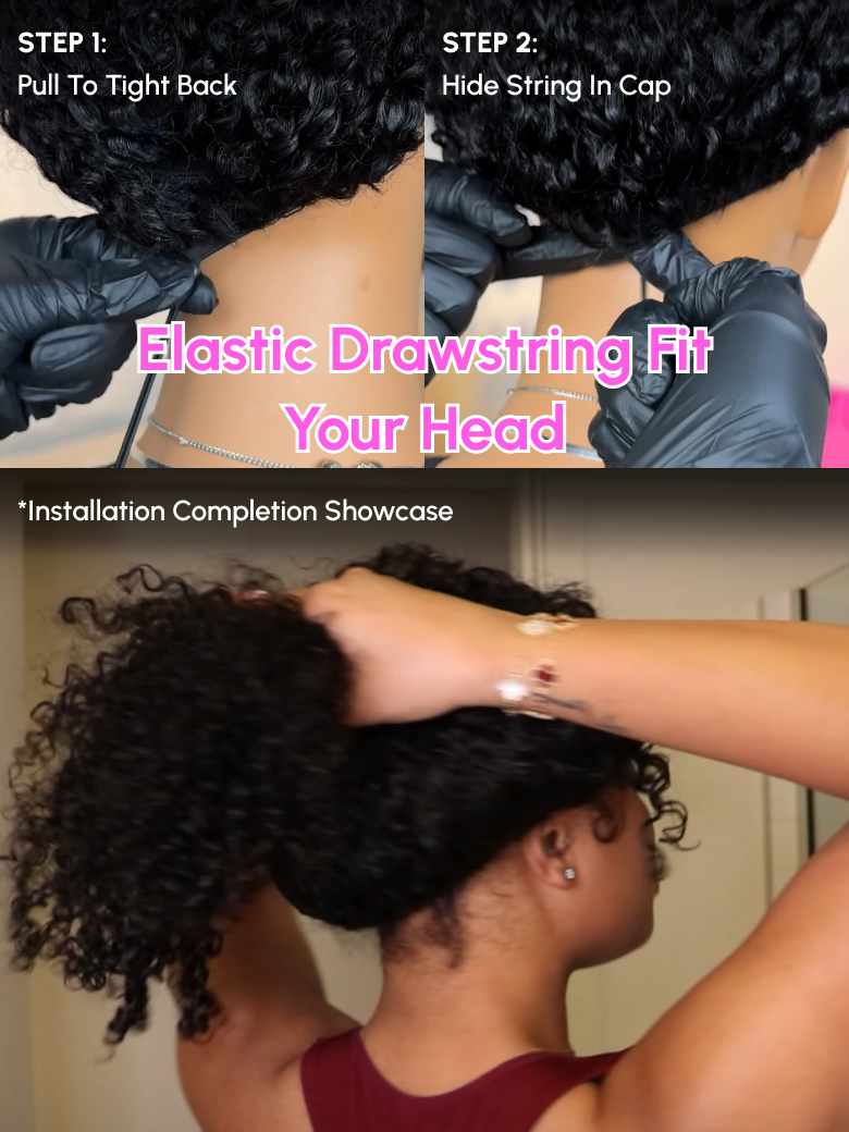 BOGO | EasiContour<span>TM</span> V Part Minimal Leave Out Glueless Curly Wig 150% Density
