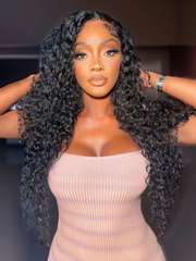 Latest Bye-Bye Knots Wig 7x5 Glueless Lace Curly Wig With Bleached Invisible Knots 180% Density
