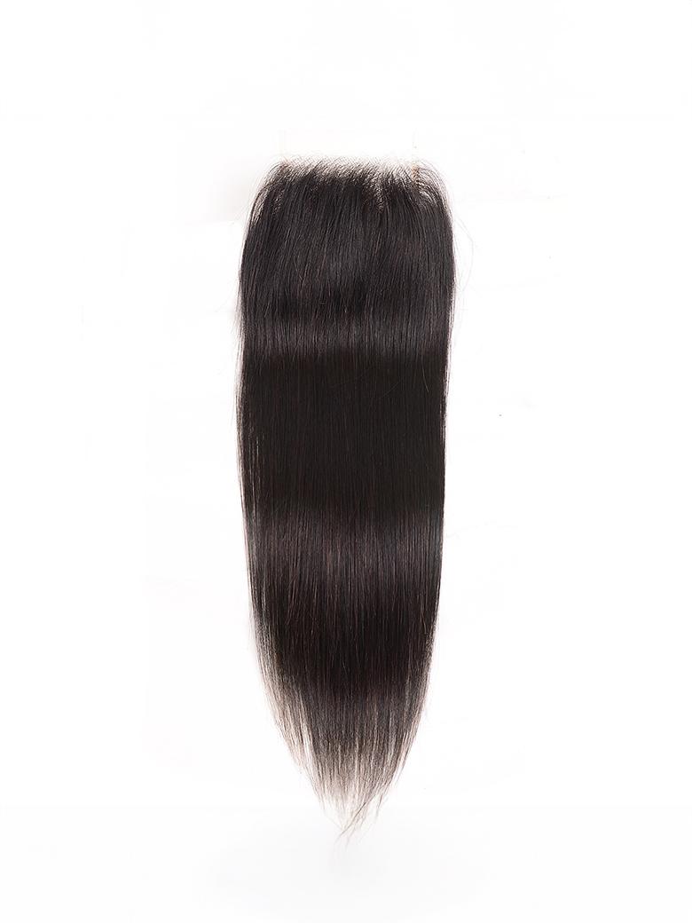 Hair 3 Bundles Brazilian Virgin Hair Straight With Closure