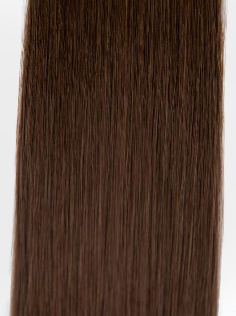 Chocolate Brown Human Hair Tape In Extension