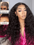 Petaluxe Pre-Everything 13x4 Super Secure Water Wave Wig Real Ear To Ear Pre-Cut & Pre-Pluck & Pre-Bleached Pre-Everything Wig