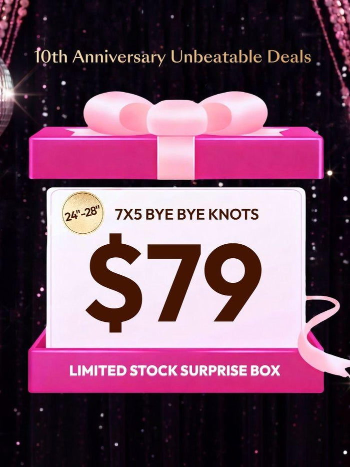 Petaluxe $79 Surprise Box Randomly Get 24''-28'' Bye Bye Knots Wig Value $299-$399