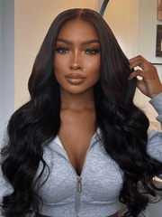 13x4 Lace Frontal Black Jerry Curly & Body Wave Pre-Everything Wig