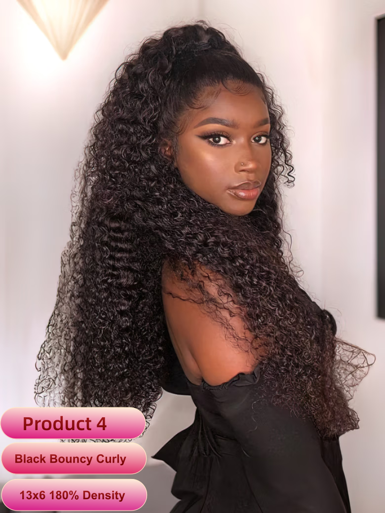13x4/13x6 HD Lace Frontal Straight/ Deep Wave/ Curly Wig 180%-250% Density