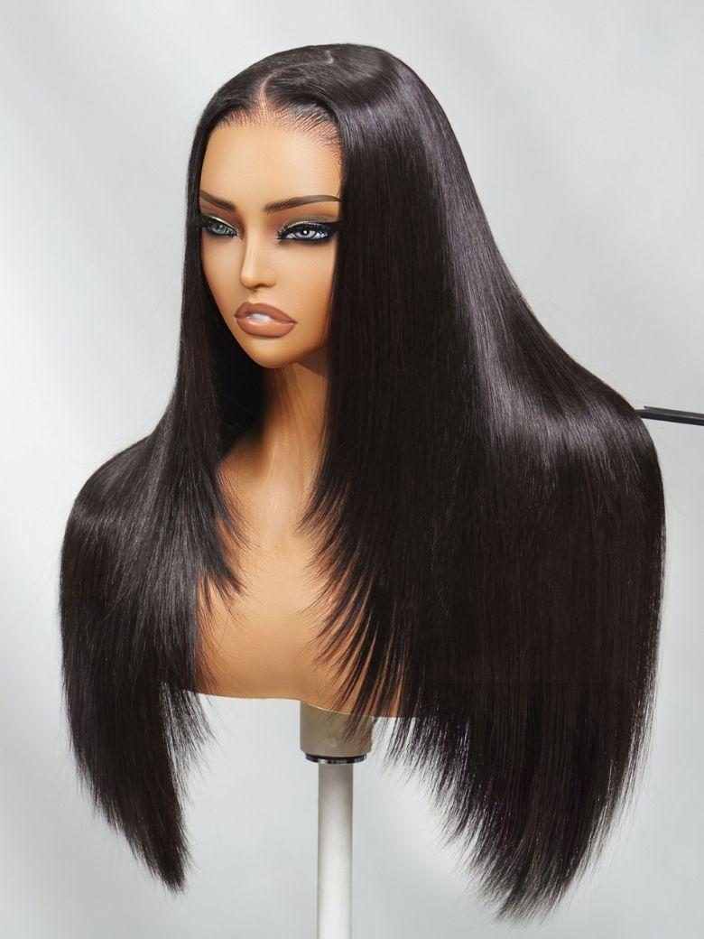 HD Real Scalp? Wig 13x4 Invisible Lace Frontal Body Wave Black Wig