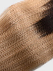 Mochachino Brown & Dirty Blonde Human Hair Clip In Extension