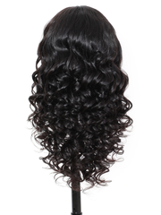 Loose Wave 13x4 Lace Front Deep Parting High Quality Wigs Pre Plucked with Baby Hair