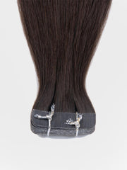Mochachino Brown Human Hair Tape In Extension