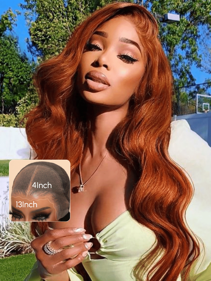 From 22'' Petaluxe Spring Color Pre Everything 13x4 Lace Frontal Body Wave & Loose Wave Human Hair Wig