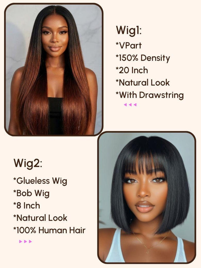 Petaluxe Pay $99 Get 2 Wigs | $200 OFF 24H Limited Time Sale Bogo Free