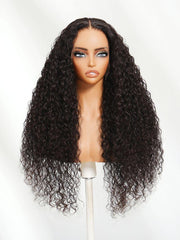 7x5 Bye-Bye Knots? Wig Quick Glueless & HD Lace Wet & Wavy Water Wave Invisible Knots With Invisi Drawstring With Baby Hair