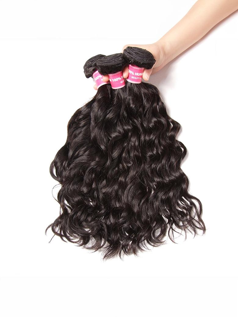 Hair Virgin Natural Hair Weaving Human Hair 3 Bundles