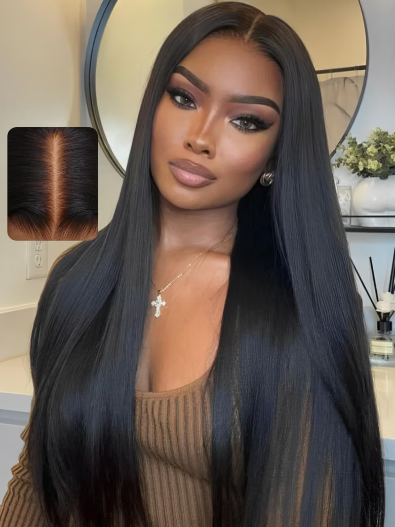 [22=$126] 5x5HD Lace 180% Density Body Wave/ Deep Wave/ Straight Wigs Amazing Lace Melted Match All Skins