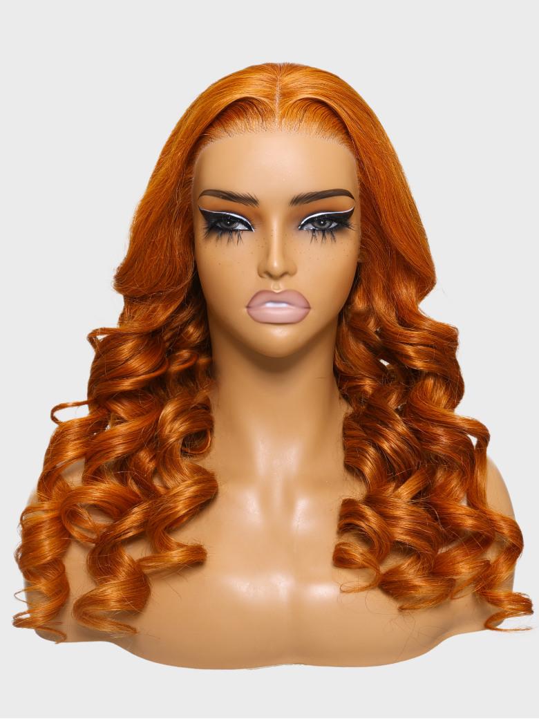 13x4 Lace Frontal Ginger Body Wave Pre-Everything Wig