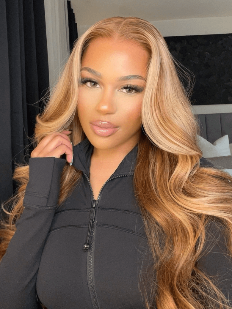 [20"-24"] Bye-Bye Knots Wig Pre-Cut 7x5 Glueless Lace & 13x4 Pre Everything Honey Blonde Body Wave Wig