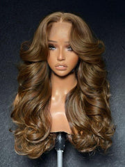 13x4 Pre-Everything? Lace Frontal Bouncy Curls Wig with Invisi Drawstring