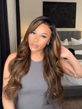 [Limited Quantity] Petaluxe 13x4 Lace Frontal Balayage Highlights Body Wave Pre-Everything Wig