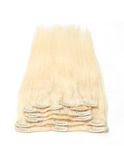 CLASSIC CLIP INS STRAIGHT: PLATINUM BLONDE
