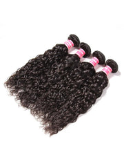 Hair Hair 4 Bundles Water Wave Unprocessed Virgin Human Hair