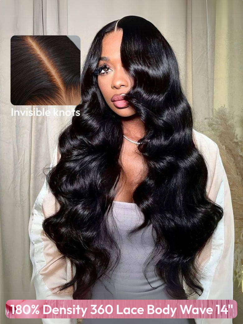 [$19.9 First Come First Served] Glueless Wigs 250% Density V Part Deep Wave/ 360 Lace/ 13x4 Front Lace... Limited Stock