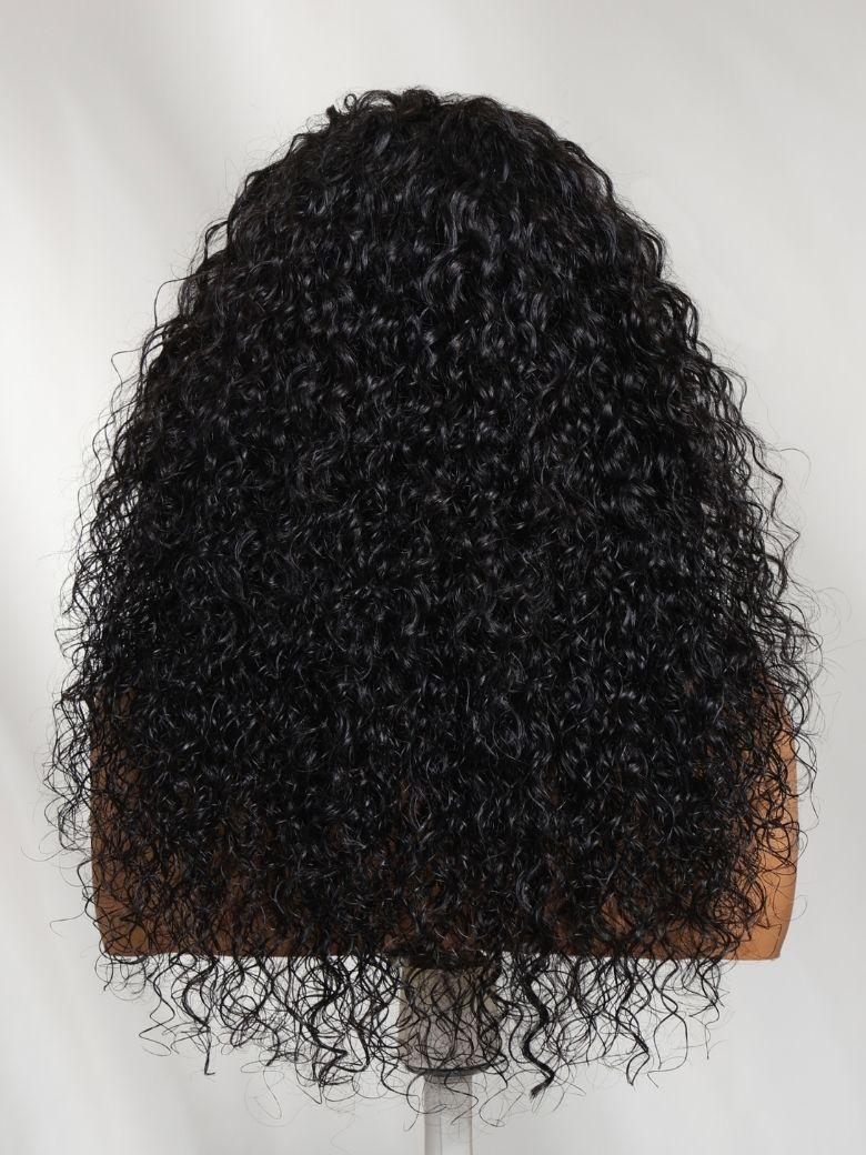 Straight Middle Part Breathable Lace Wigs Pre Plucked Natural Hairline adjustable Perfectly fit belt Long Wig