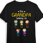 Personalized Grandpa Doodle T Shirt