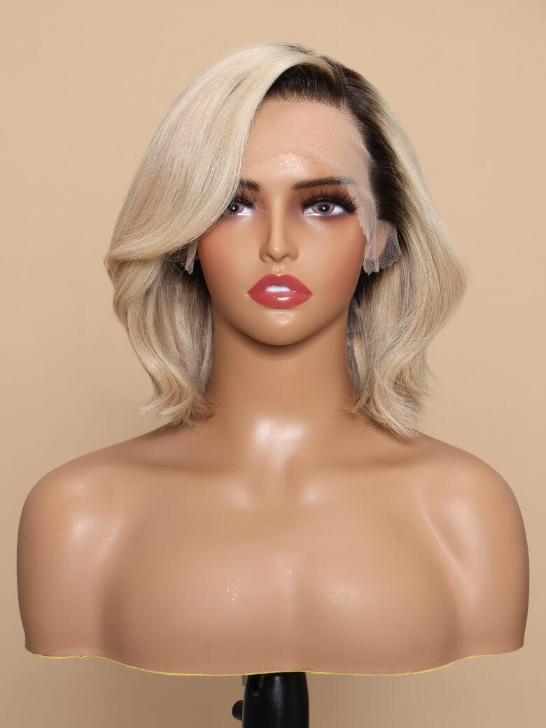 PHOEBE-10" LACE FRONT BODY WAVE HUMAN HAIR WIG