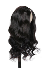 Body Wave Beginner Friendly V Part Wig 30 Seconds Quick Install Natural Black No Glue