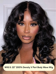 22�C28 Inch High-Density (200%+) Humanl Hair Wig From $79