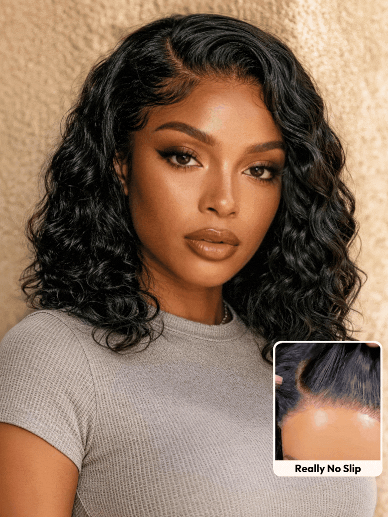 7x5 Bye-Bye Knots? Wig Glueless Lace Sunset Jerry Curly for Reddish Brown Drawstring Wig With Bleached Knots