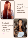 Petaluxe 2 Wigs $249 for 24" 7x5 Bye-Bye Knots Wig x2