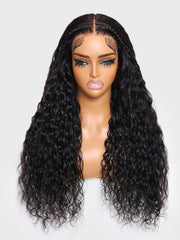 Bye-Bye Knots Glueless 7x5 Lace Natural Black Braided Wig