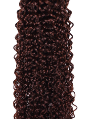 Reddish Brown Jerry Curl 1Pc 100% Remy Human Hair Bundle