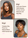 Petaluxe Pay $79 Get 2 Wigs | $200 OFF 24H Limited Time Sale