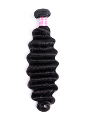 Hair 1 Bundle Virgin Human Hair Loose Deep Wave