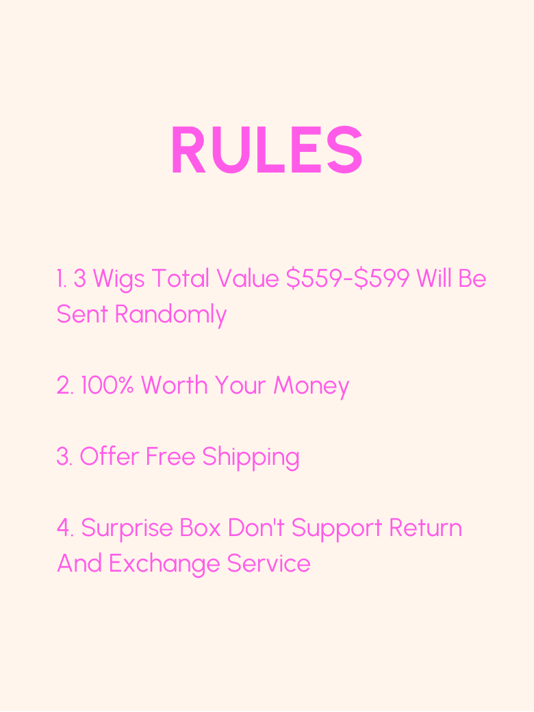 [3 Wigs $159 Family Matching Set] Black Friday Early Bird Offer Limited Stock