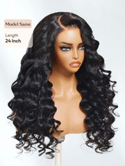 13x4 Pre-Everything? Transparent & HD Lace Front 3D Body Wave Wig Real Ear To Ear With Invisi Drawstring