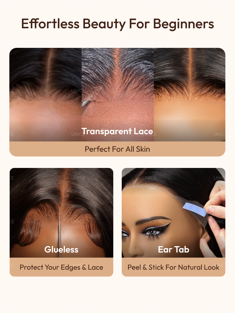 Bye-Bye Knots? 7x5 Lace Body Curls Wig with Feathered Layers & Invisi Drawstring 180% Density