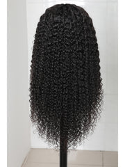 13x6 Lace Front Wigs for 150% Density Jerry Curly Lace Wig Pre Plucked Natural Hair Wigs