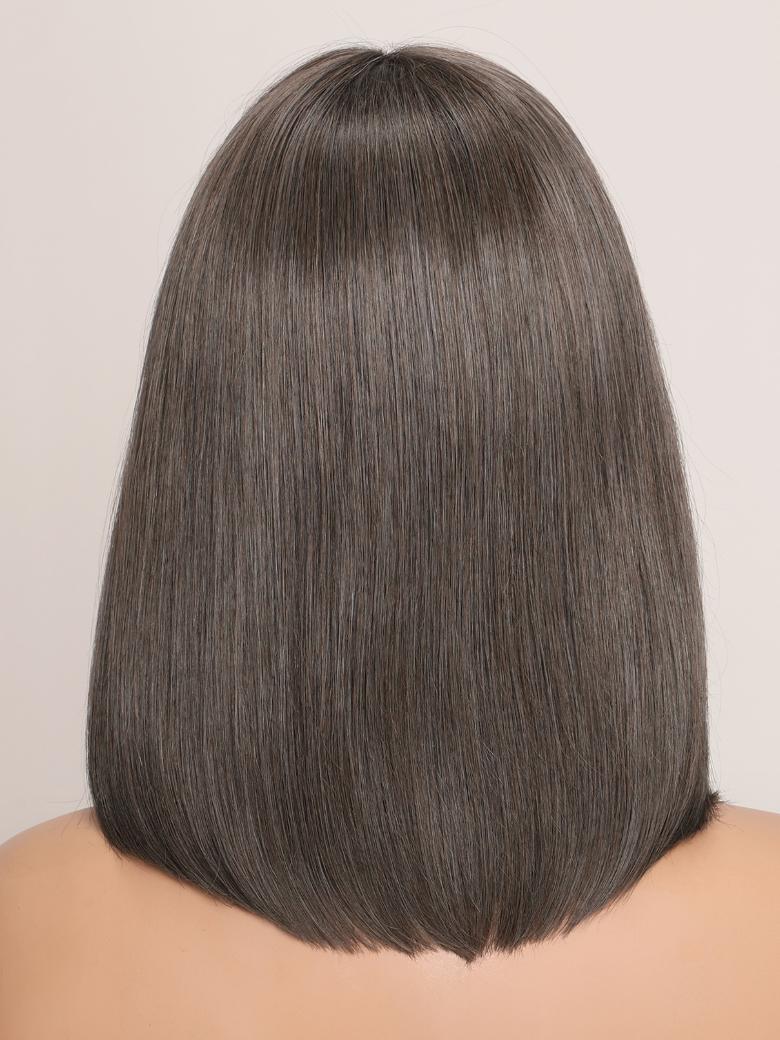KALI -12" OPEN CAP STRAIGHT HUMAN HAIR WIG