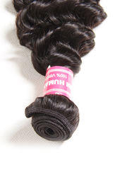 Hair Icenu Series 1 Pieces Deep Wave Human Virgin Hair Weaving